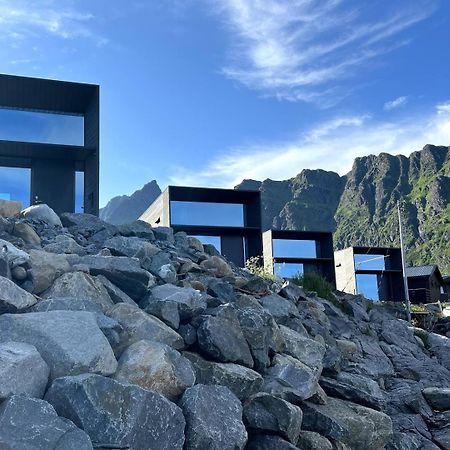 High End Sea Cabins At A In Lofoten โมสคิเนส ภายนอก รูปภาพ