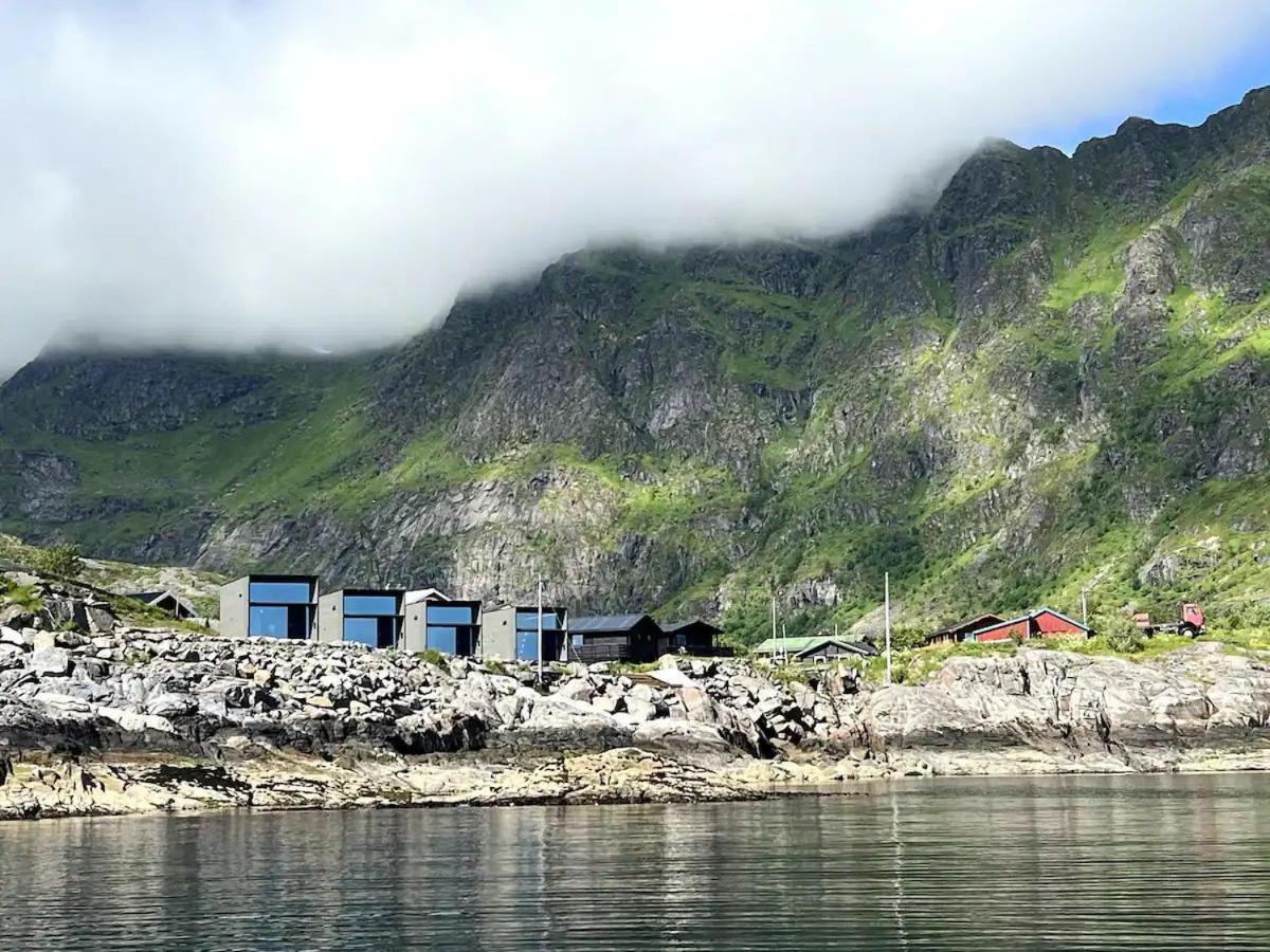 High End Sea Cabins At A In Lofoten โมสคิเนส ภายนอก รูปภาพ