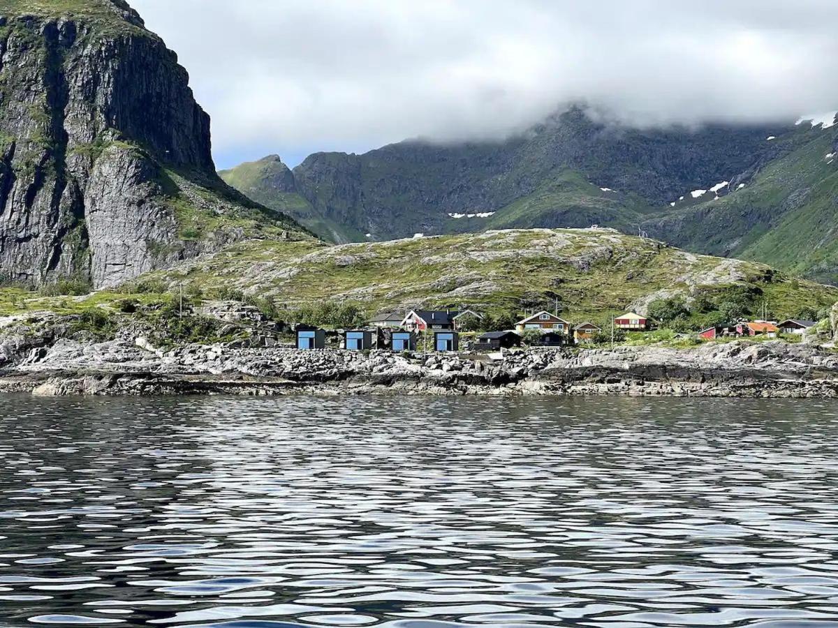 High End Sea Cabins At A In Lofoten โมสคิเนส ภายนอก รูปภาพ