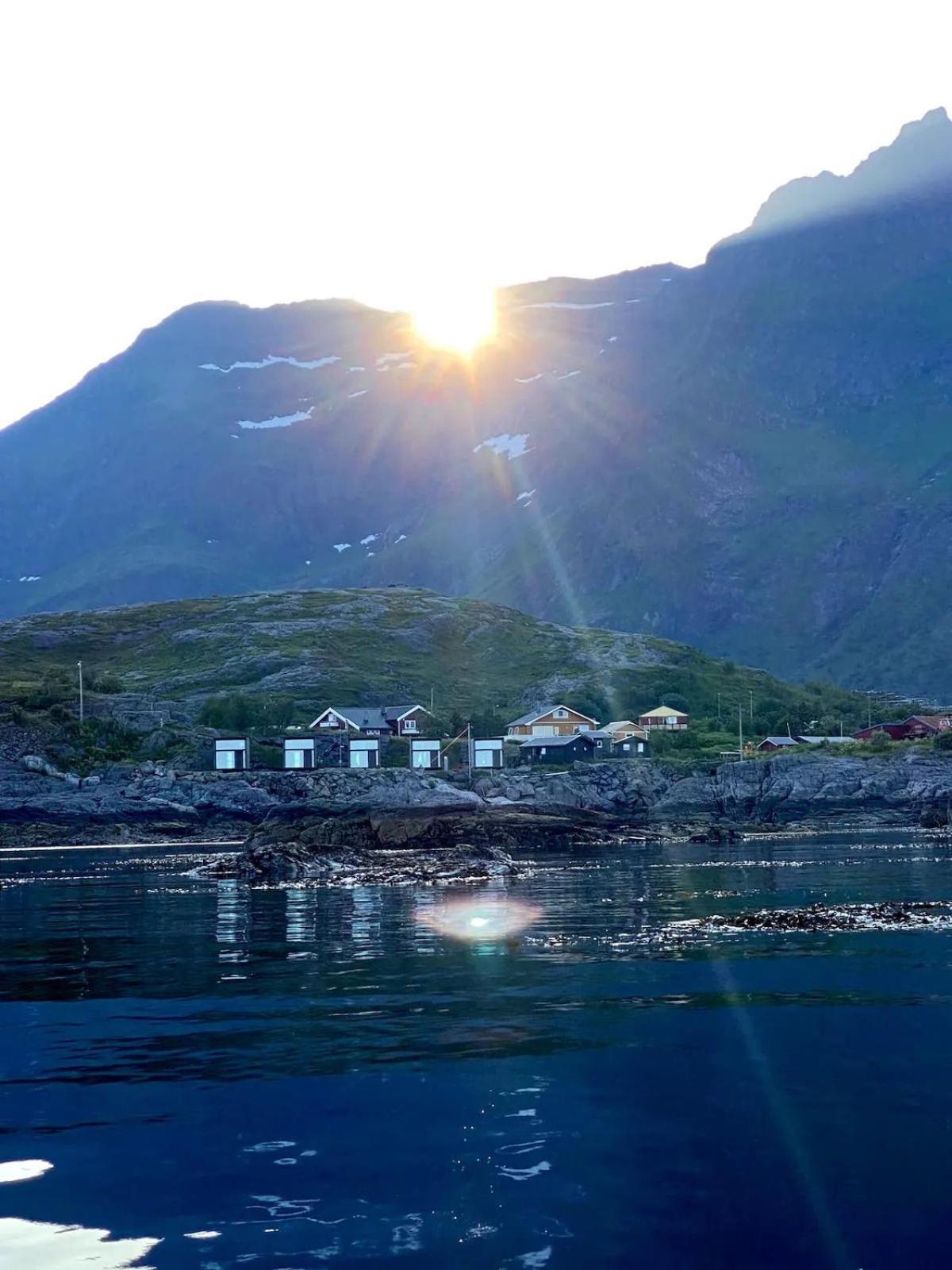 High End Sea Cabins At A In Lofoten โมสคิเนส ภายนอก รูปภาพ